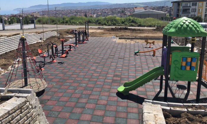 100 bin metrekare park çalışması yapıldı