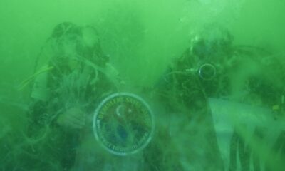 15 metre derinden Marmara Denizi için haykırdılar