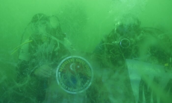 15 metre derinden Marmara Denizi için haykırdılar