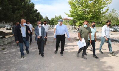 15 Temmuz Şehitler Parkı’nda hummalı çalışma