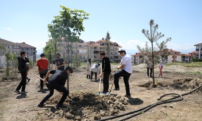 173 fidan toprakla buluştu