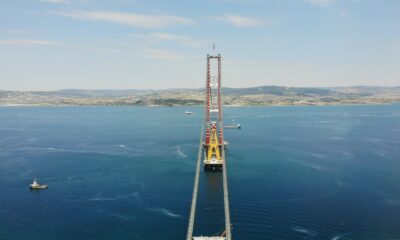 1915 Çanakkale Köprüsü’nde kedi yolundaki köprülerin sökümüne başlandı