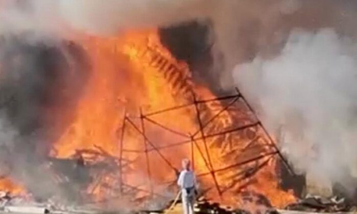 2 milyon liralık tekne küle döndü