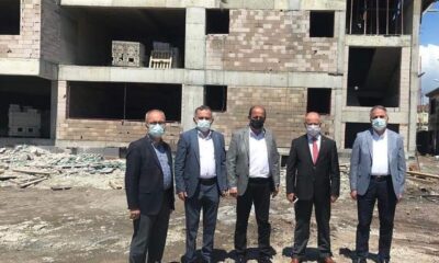 24 derslikli okul inşaatı sürüyor