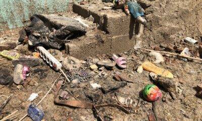 3 küçük kız kardeşten geriye kalan elbise ve oyuncaklar yürek burktu