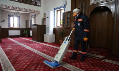 357 cami tek tek temizleniyor