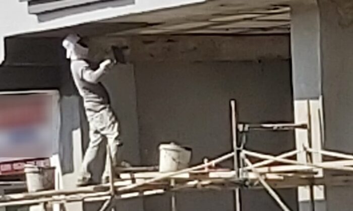 5 Katlı binanın elektrik tesisatını sökerek çaldı