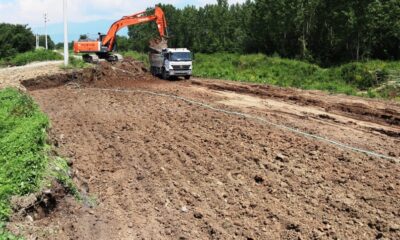 5 mahallede yeni yol çalışması