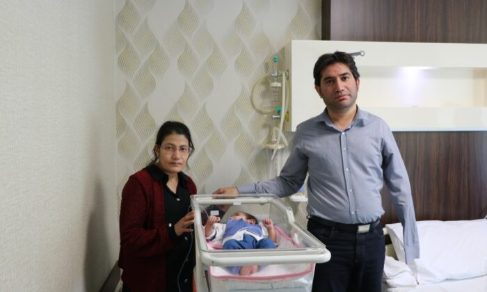 6 aylık Rabia bebek kalp ameliyatıyla sağlığına kavuştu