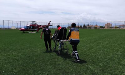 76 yaşındaki hasta hızlı sevkle nefes alabilecek