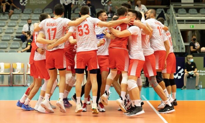 A Milli Erkek Voleybol Takımı, Avrupa Altın Ligi şampiyonu