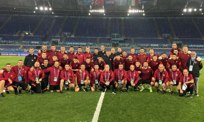 A Milli Takım, EURO 2020 öncesi son idmanını yaptı