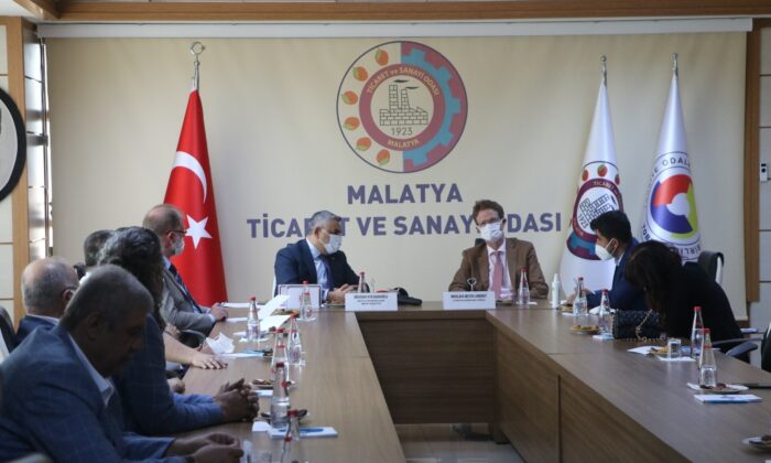 AB Türkiye Delegasyonu Başkanı’ndan MTSO’ya ziyaret