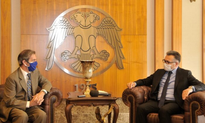 AB Türkiye Delegasyonundan Rektör Aksoy’a ziyaret