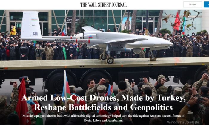 ABD medyası: “Türk SİHA’ları çatışma bölgelerini ve jeopolitiği yeniden şekillendiriyor”