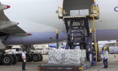 ABD’nin gönderdiği  2.5 milyon doz Moderna aşısı Tayvan’a ulaştı