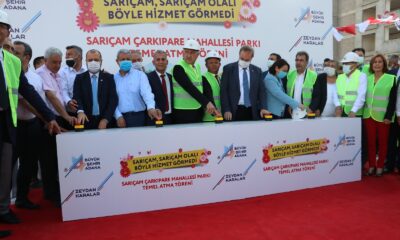 Adana Büyükşehir Belediyesinden açılış ve temel atma töreni