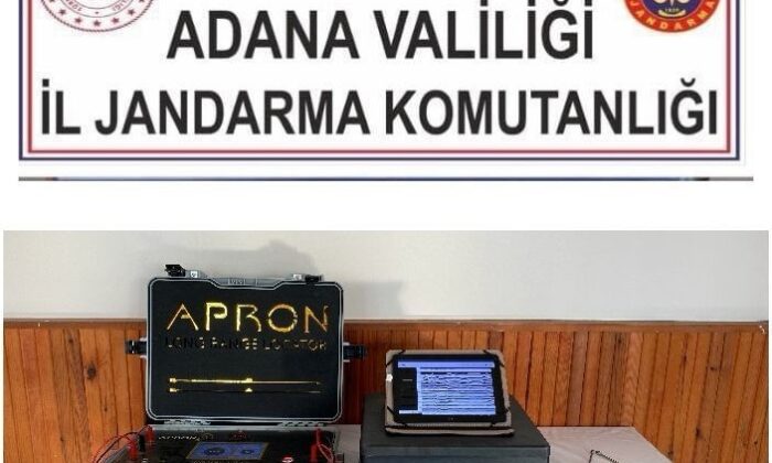 Adana’da kaçak kazı yapan 6 kişi suçüstü yakalandı