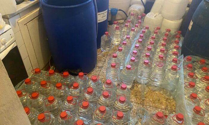 Adana’da sahte içki operasyonu