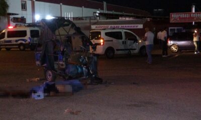 Adana’da trafik kazası: 1 ölü, 3 yaralı