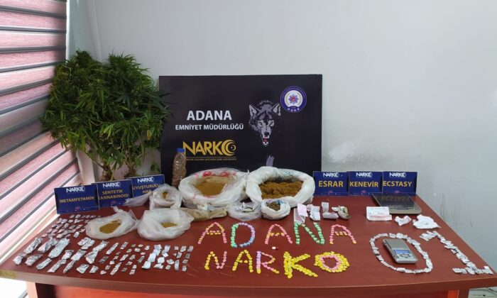 Adana’da uyuşturucu operasyonuna 11 tutuklama