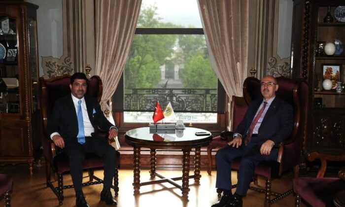 ADÜ Rektörü Aldemir, İstanbul Üniversitesi ve Yeni Yüzyıl Üniversiteleri Rektörleri ile görüştü