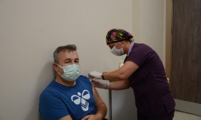 ADÜ’de Biontech aşısı yapılmaya başlandı