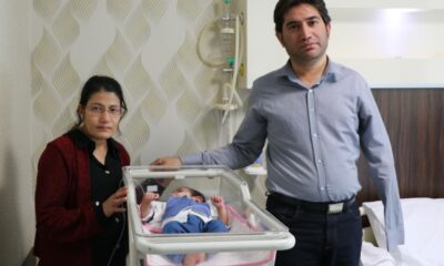 Afgan bebek, Tekden Hastanesi’nde sağlığına kavuştu