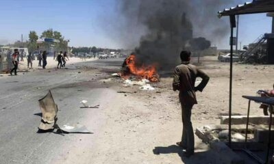 Afrin’de bombalı araç patladı: 1 kişi öldü, 2 sivil yaralandı