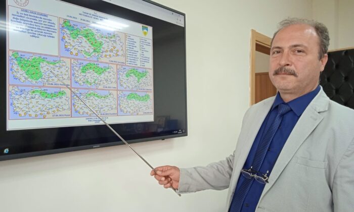 Afyonkarahisar haziran ayında aldığı yağışla son yılların rekorunu kırdı