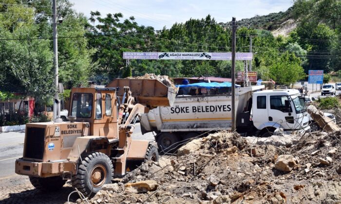 Ağaçlı Mahallesi’nde görüntü ve çevre kirliliği kaldırılıyor