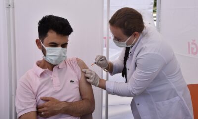 Ahlat’ta kurulan çadırda randevusuz korona virüs aşısı