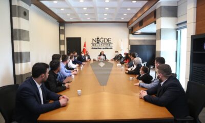 AK Gençler Niğde Belediye Başkanı Özdemir’i ziyaret etti