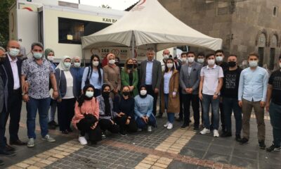 AK Parti Kayseri İl Teşkilatından Kızılay’a kan desteği