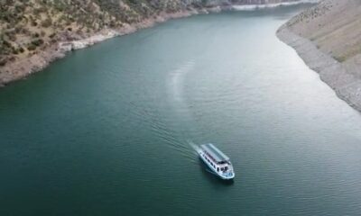 Akdeniz kanyonlarını aratmayan Botan Çayında tekne turları başladı