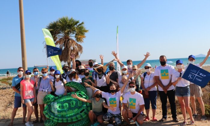 Akkuyu NGS çalışanları sahil temizliği etkinliğine katıldı