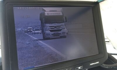 Aksaray emniyetinden hız ve ağır tonaja sıkı denetim