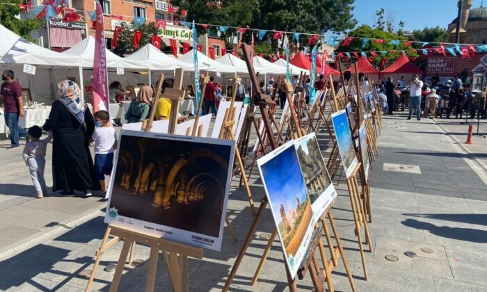 Aksaray’da AKMEK’li kadınlar hünerlerini sergiledi