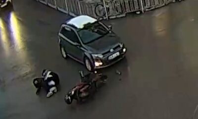 Aksaray’da yaşanan kazalar MOBESE kameralarında