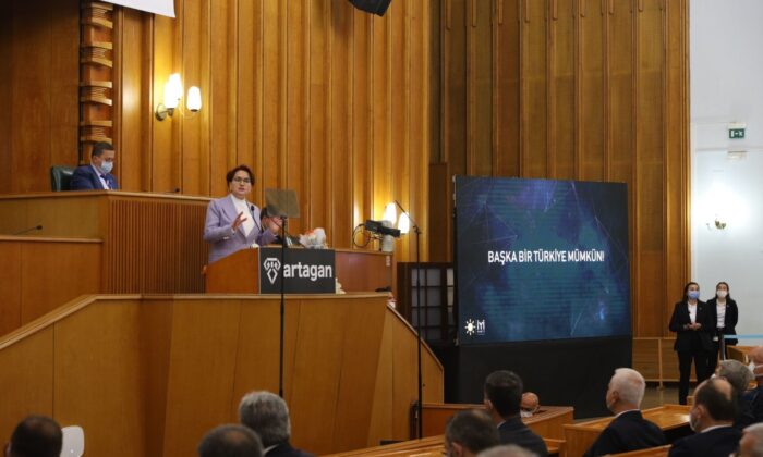 Akşener, grup toplantısında Artagan Projesi’ni açıkladı