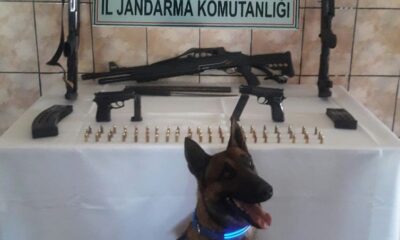 Akyaka’da jandarma silah ele geçirdi