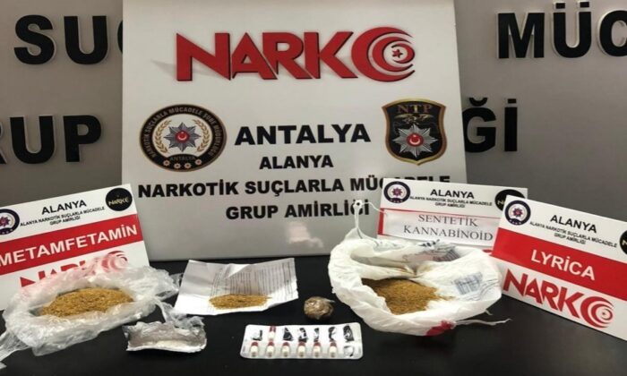 Alanya’da uyuşturucu operasyonu