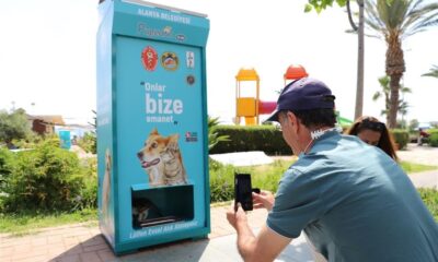 Alanya’da vatandaşlar 1 TL karşılığı sokak hayvanlarını besleyecek