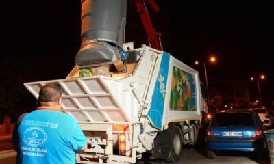 Alanya’da yeraltı konteynerları hizmete girdi