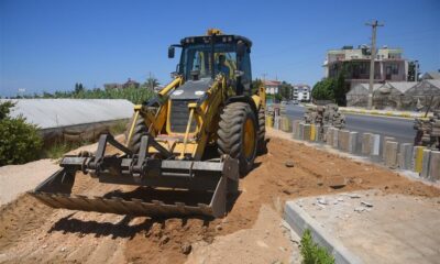 Alanya’nın Çatalişam yolu genişletiliyor