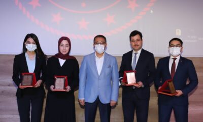 Alaşehir’de ataması çıkan 4 hakim için veda töreni düzenlendi