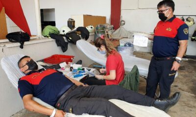 Alev savaşçılarının kan bağışları sürüyor