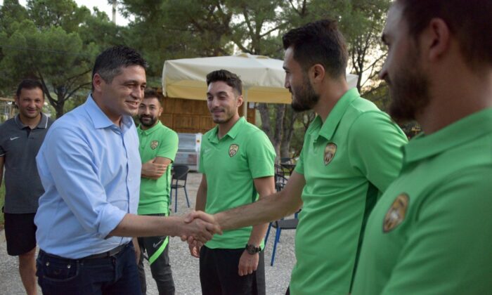 Aliağaspor FK, Güzelhisar Tesislerinde bir araya geldi