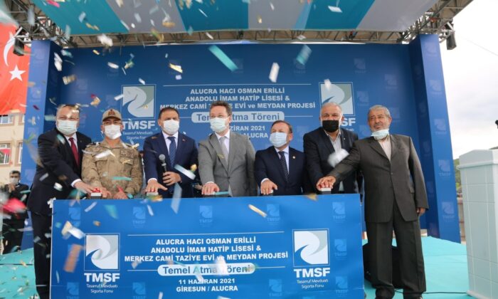 Alucra’da okul ve taziye evinin temeli atıldı