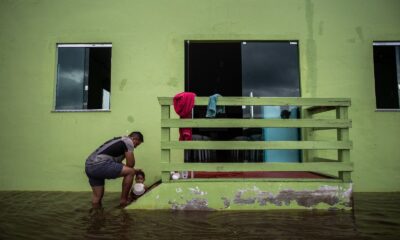Amazon ormanlarının etrafındaki nehirlerin su seviyesinde rekor artış